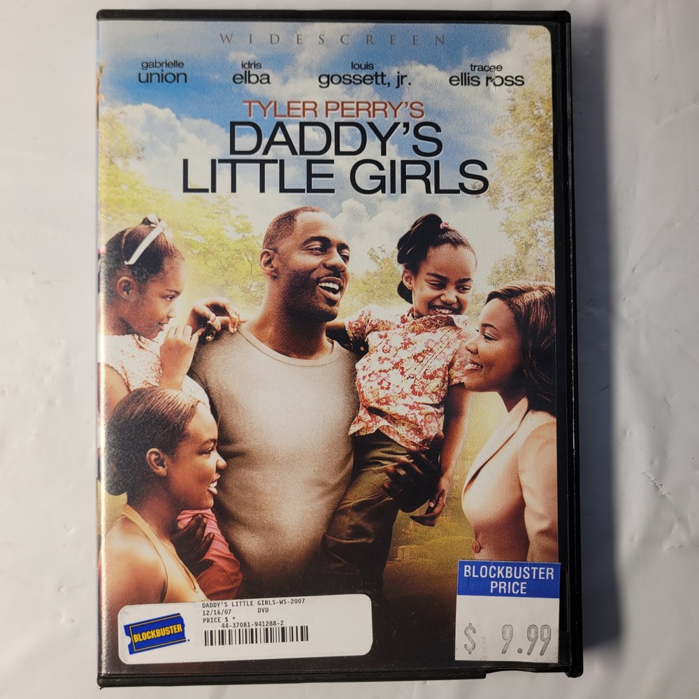 Lionsgate Daddy's Little Girls DVD Tyler Perry Idris Elba Gabrielle Union 2007